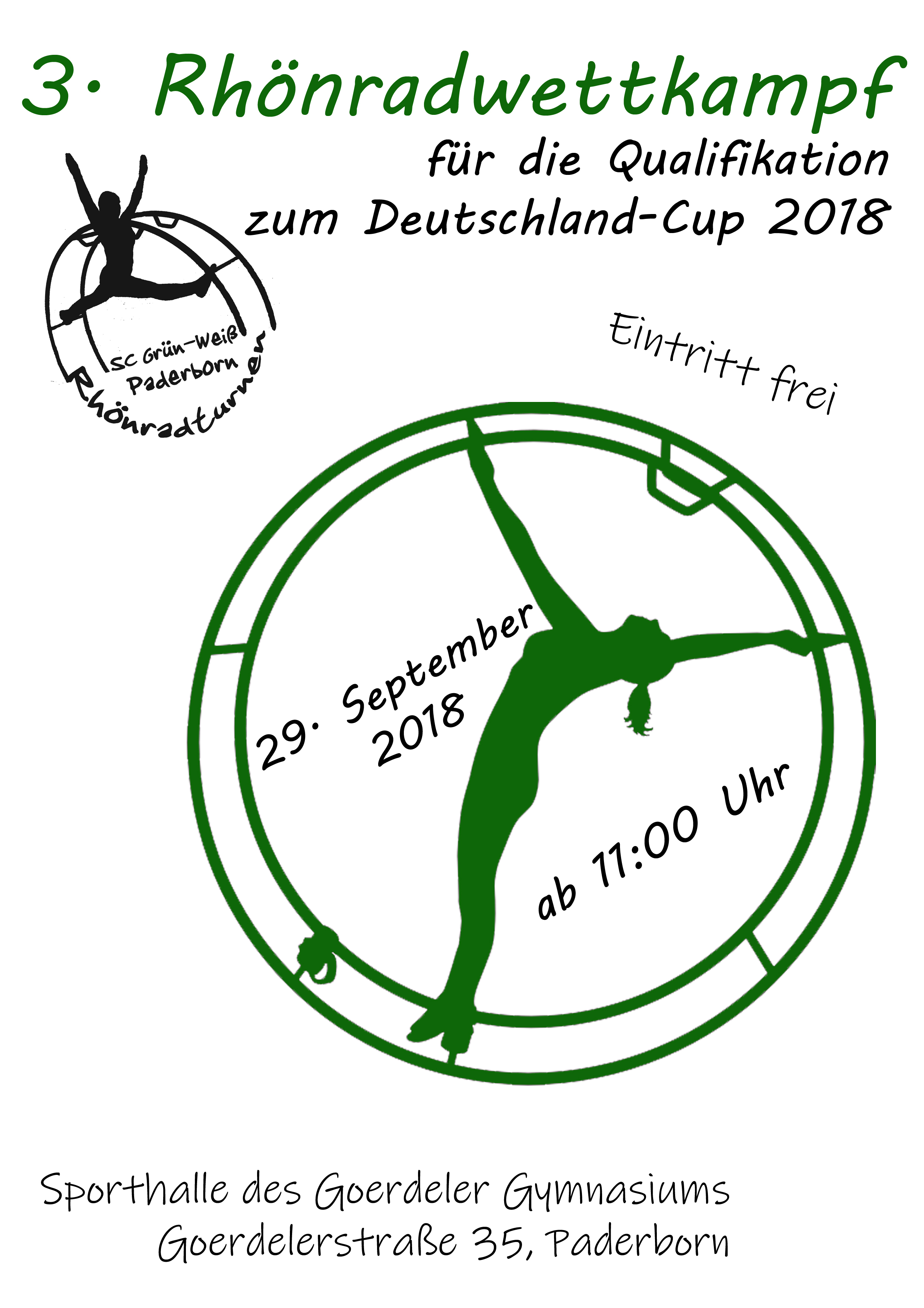 Rhönradwettkampf am 29.09.2018
